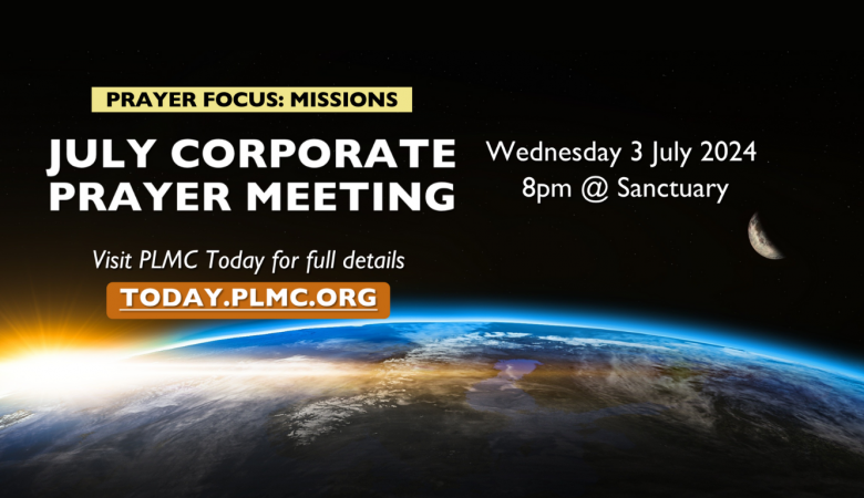 July Corporate Prayer Meeting