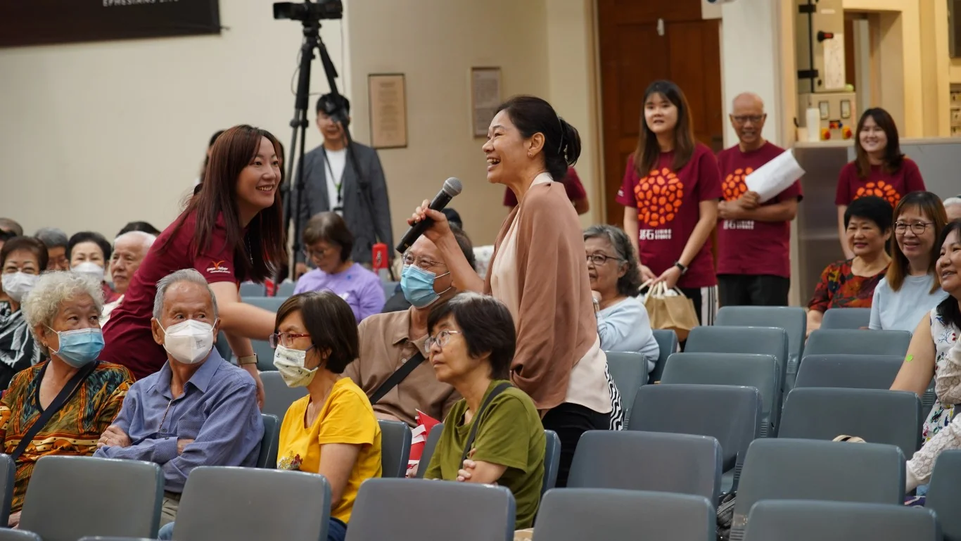Participants Attending the Chang Qing Outreach