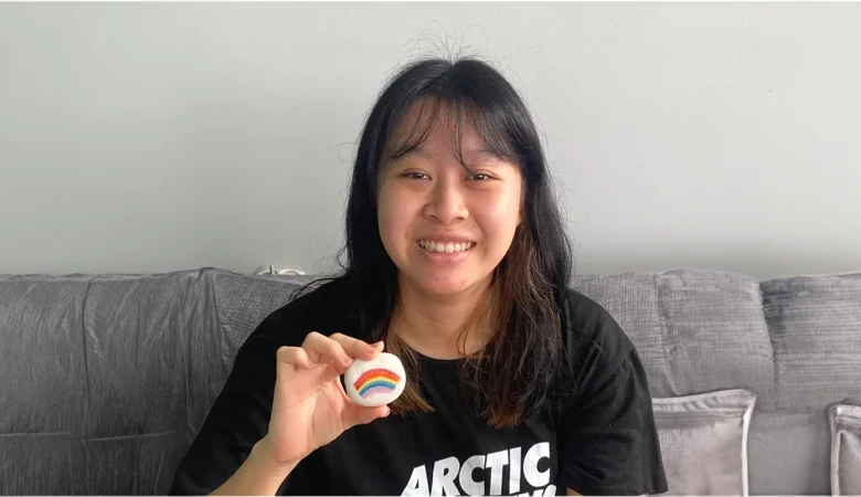 God’s Word through Prophetic Stone Painting 先知性石画传达神的话 by Abigail Teo