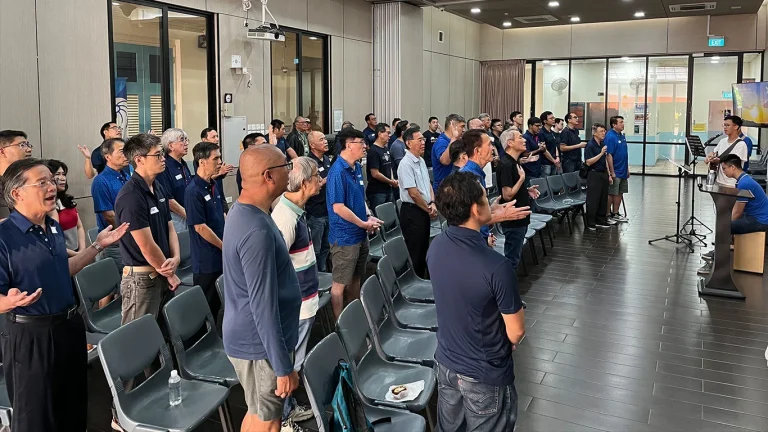 Participants Attending the Men in Engagement Retreat 2024