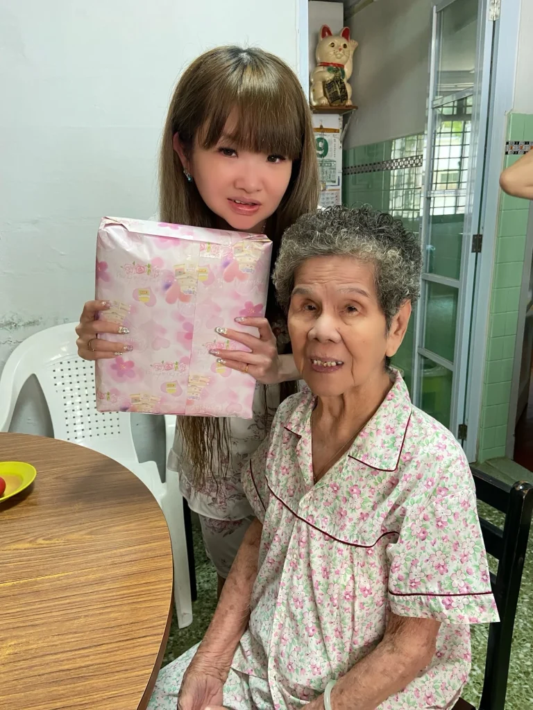Irene Qiu and Grandmother