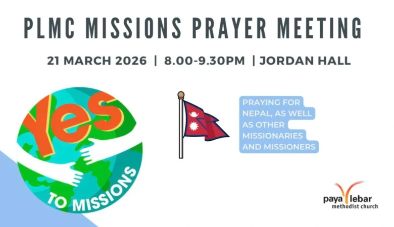 Missions Prayer Meeting – 21 March