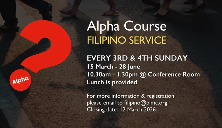 Alpha Course – Filipino Service