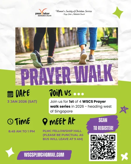 Prayer walk 3 Jan QR