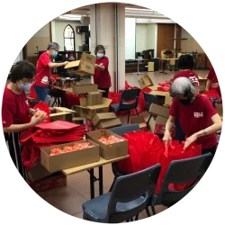 Food Rations Distribution to Occupants of Rental Flats